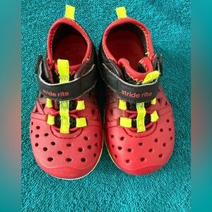 Stride Rite Toddler Boys Sz 5 Made2Play Phibian Sneaker Sandal Water Shoe VGUC